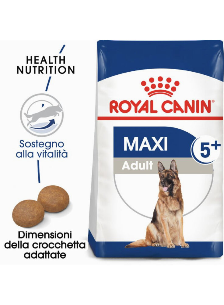 Maxi Adult 5+ cane Royal canin